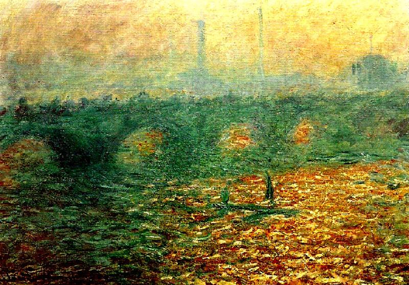 Claude Monet waterloo bridge